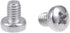 uxcell M3x4mm Machine Screws, 30Pcs Pan Phillips Cross Head Screw, 304 Stainless Steel Fasteners