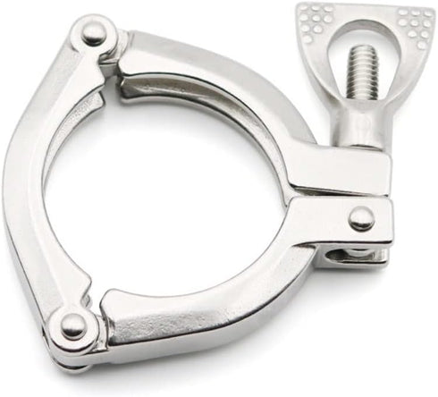 HNIGLLEEHN 1pc 304 Beverage(1.5inx50.5) Heavy Duty Stainless Steel Tri Clamp Clover - Sanitary Fitting for Homebrew