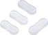 Galyacht 4 Pcs Transparent Toilet Seat Bumper Set, Silicone Strong Adhesive Toilet Seats