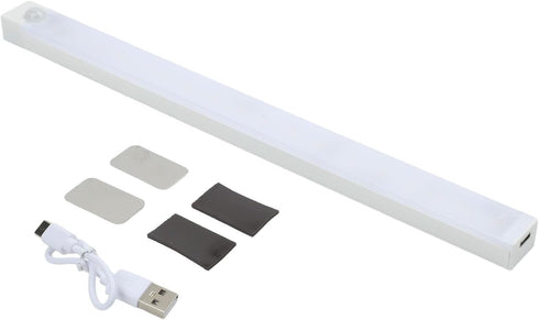 Shophubio 3 Dimmable Closet Hallway(30cm) Smart Sensor Night Light, USB Rechargeable Motion Activated LED Strip