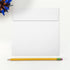 LUXPaper Square Invitation Envelopes | 6" x 6" | Peel & Press | 80lb. Text | Bright White | 50 Qty