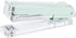 Mint Green Desk Stapler, Large Capacity Non-Slip Clear Acrylic Body, No-Jam Desktop Stapling Tools for Office Home