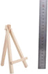 Mini Natural Wood Display Easel, Artist Painting Tripod for Small Canvases, Crafts, Photos, Phone Holder