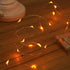XINKAITE Waterproof LED Fairy String Lights, Starry DIY Decoration for Indoor & Outdoor Parties, 10FT/3Meters, Orange