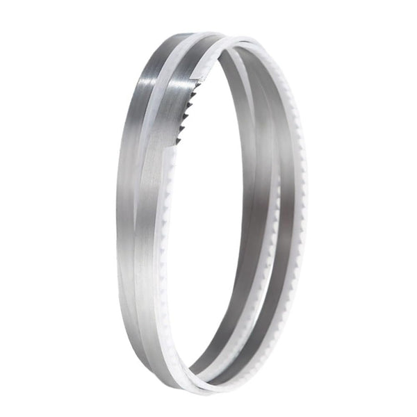 XQSYLE Saw Blade Cutter 2085mm*0.56mm*4TPI, Food Cutting Band Blade Replacement for Bone and