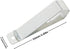 DGHAOP 8PCS 53x11.5mm Stainless Steel Garage Door Opener Clips Car Sun Visor Clamp Building Materials Remote Control