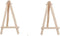 Mini Natural Wood Display Easel, Artist Painting Tripod for Small Canvases, Crafts, Photos, Phone Holder