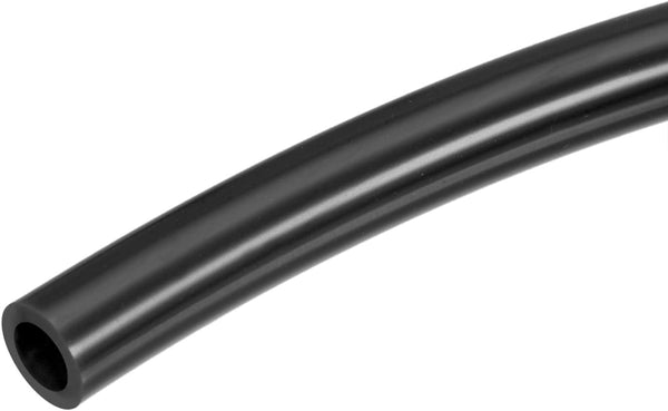 DMiotech 1/4"(6mm) ID 3/8"(10mm) OD 10 Feet Black Silicone Tube, Industrial Tubing for Water Air Pump