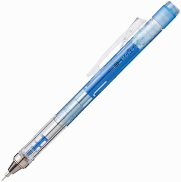 Tombow Mechanical Pencil, Monograph Clear Color 0.5mm, Clear Blue (DPA-138B) by Tombow