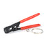 iCrimp Ratcheting PEX Cinch Tool for Fastening Stainless Clamps from 3/8-Inch to 1-Inch with Calibration Gauge