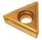 HHIP 6004-6142 TCMT-432 Carbide Insert, Tin Coated C5 Triangle Positive Rake, 1/2" IC