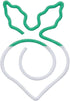 Gullor Cute Paper Clips, Vegetable Shape, Memo Clips, Shaped Bookmarks, Radish, 20 Pieces