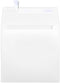 LUXPaper 6" x 6" Square Invitation Envelopes | 250 Qty | Bright White | Peel & Press | 70lb. Text