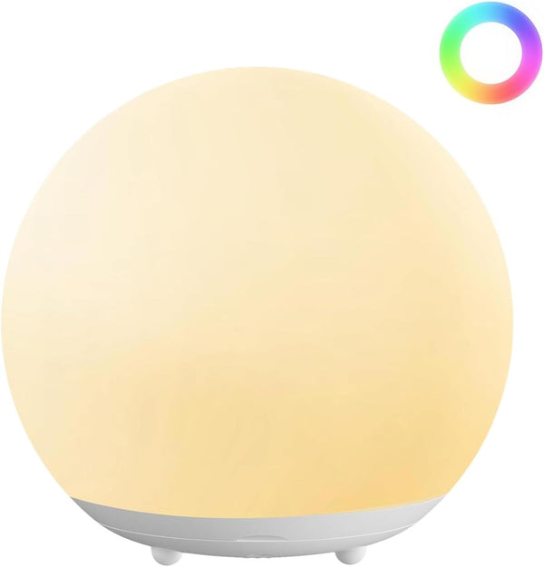 Baby Night Light, Rechargeable Touch Control Night Light with Stepless Dimming &