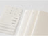 Midori 15305006 A5 Light Notebook, Square Ruled, Set of 3