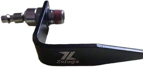 Heavy Duty Aluminium Pneumatic L-Shaped Rafter Hook, 22-413 for Nail Guns with 1/4in. Male NPT Swivel Fitting
