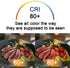 G8 LED Bulb 3W, Equivalent to G8 Halogen 20W-25W, T4 JCD Type Bi-Pin G8 Base, 3000K Warm White, 10 Pack