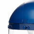 Single Crown Safety Face Shield with Clear Tint Polycarbonate Window and Pin-Lock Headgear