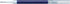 Pentel Refill Ink for EnerGel PRO Permanent Gel Pen, 0.7mm Medium Line, Blue Ink, 12 Count