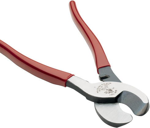63050 Communications Klein Tools Cable Cutter, Made in USA, Heavy Duty Cutter for Aluminum, Copper, and Cable