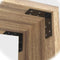 GZQIUYI 3x3 Inch Corner Bracket, Heavy Duty Galvanized L Brackets, 90 Angle Corner