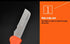 Edward Tools Electrician Straight Blade Knife - Lockback Folding Utility Knife, Stainless Steel for Cable Stripping,