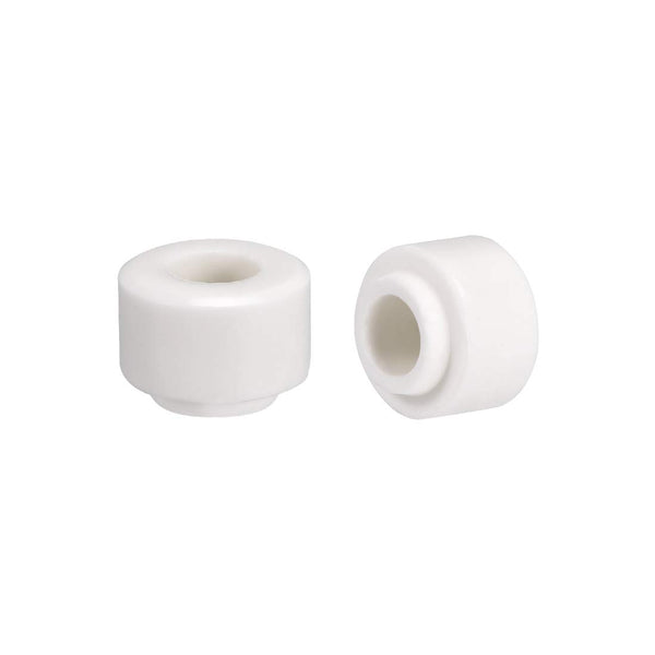 uxcell 10pcs Ceramic Insulator Bead, 6mm X 14mm Round Shaped Insulation Bead for Heating Wire