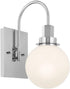Kichler Hex 11.5 Inch 1 Light Wall Sconce with Opal Glass in