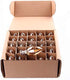 C7 LED Night Light Bulb, Classical Edison Style E12 Candle Base, 0.5 Watt LED Filament, 5 Watts Equivalent, 25 Pack