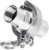 YYJEPOSY 304 Stainless Steel Tri Clamp Cover Thread Ferrule Adapter Kit - for