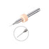 uxcell PCB Drill Bits, 0.2mm Tungsten Carbide Rotary Tool, 1/8 Inch Shank, 1 Set (10 Pcs)