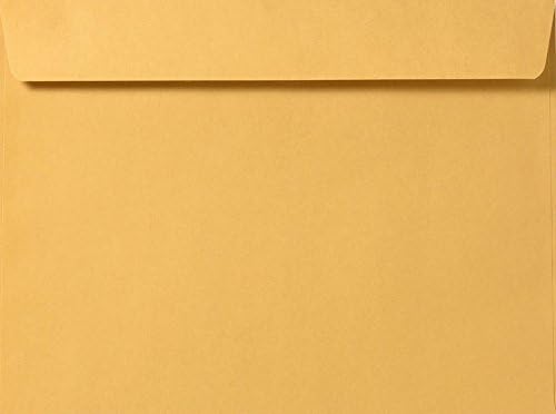 LUXPaper 10 x 13 Booklet Envelopes | Brown Kraft | 28lb. | 50 Qty