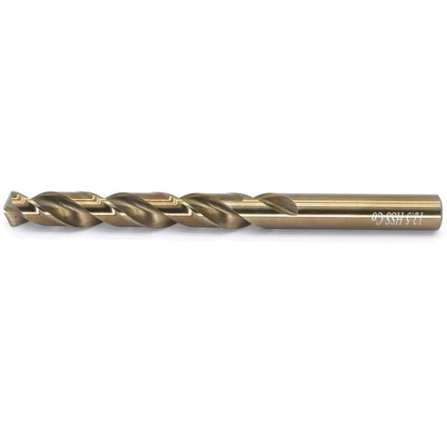 M35 Cobalt Drill Bit Set, 12.5mm, 5 Pieces for Hard Metals, Exceptional Heat Resistance, Industrial-Grade HSS-CO