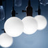 10cm Angoily Frosted White Globe Glass Replacement Glass Ball Lamp Shade for Chandelier Pendant Light Ceiling Light