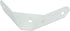 Aexit 99mmx60mmx18mm Metal Triangular Shelf Brackets & Supports Flange Corner Brace Angle Bracket Brackets White