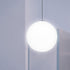80mm ABOOFAN Frosted Glass Globe Lamp Shade round Ball Diameter Replacement Lampshade for Ceiling Fan Pendant Light