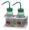 Cole-Parmer AO-63526-50 Bottle Holder for Two, 3-1/8" Diameter Bottles; 1/Pk