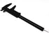 Honbay 4pcs Mini Double Scale Plastic Vernier Caliper Ruler Measuring Tool
