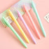Kaco Pure Retractable Gel Ink Pens, 5-Pack Macarons Color, Black Ink 0.5mm Extra Fine Point