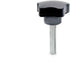 Clamping Screw Knob Star Screw for Mechanical Equipment, M12 x 80 Pentagonal Head Bolt Clamping Knob Handle
