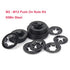 cSeao 235pcs Black Starlock Internal Tooth Lock Washers Assortment Kit - 8 Sizes, M2 to M12