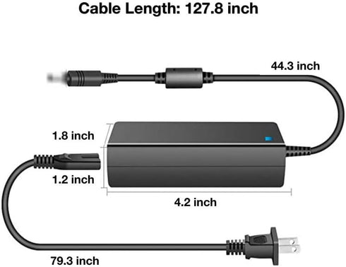 LKPower Smart-Touch-Dimming 71-Inch 36-Wat AC/DC Adapter Compatible with Vacnite LED Torchiere Floor Lamp Supply