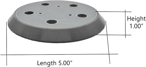 Superior Pads & Abrasives RSP29 5" Sander Pad, Hook & Loop, Replaces OEM# 13904/13909