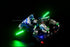 Taidacent 24V Long Distance Wireless LEDs and Coil, 270mm, 10PCS Blue LEDs (Without Inductive Coil)