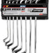 W1086 8Pc Offset Set Performance Tool Metric Box Wrench - Heavy-Duty Chrome Vanadium Steel Construction for Efficient