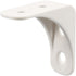 90 39x39x16mm 20 uxcell Shelf Cabinet Door Degree Plastic Corner Braces Angle Brackets, Pcs