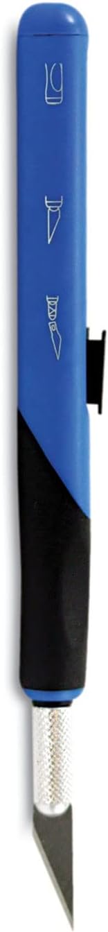 X-ACTO X3204 Retract-A-Blade Knife with #11 Blade in Blue/Black