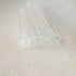 Delmitan 20pcs/lot 1 10mm/ 100mm) Chandelier Crytal clear blossom hexagonal crystal glass tube prism chandelier lamp