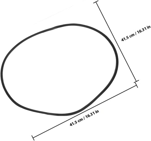 41.5cm OSALADI Salon Chair Rubber Base Ring Gasket Floor Protector Anti-Slip Chair Bottom Guard for Salon Styling