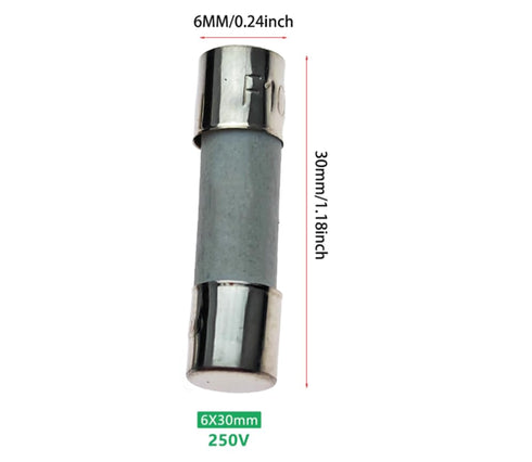 F25A, 25A, F25A Fuse, F25A250V, F25A250V Fuses, F25A250V, F25A250V Fuse, 25A Fuses, 25A Fuse, 25A250V, 25A250V Fuse, 25A250V Fuses,25Amp 250v fuse, F25Amp250V, Ceramic fast blow fuse 6*30MM (20 pcs)
